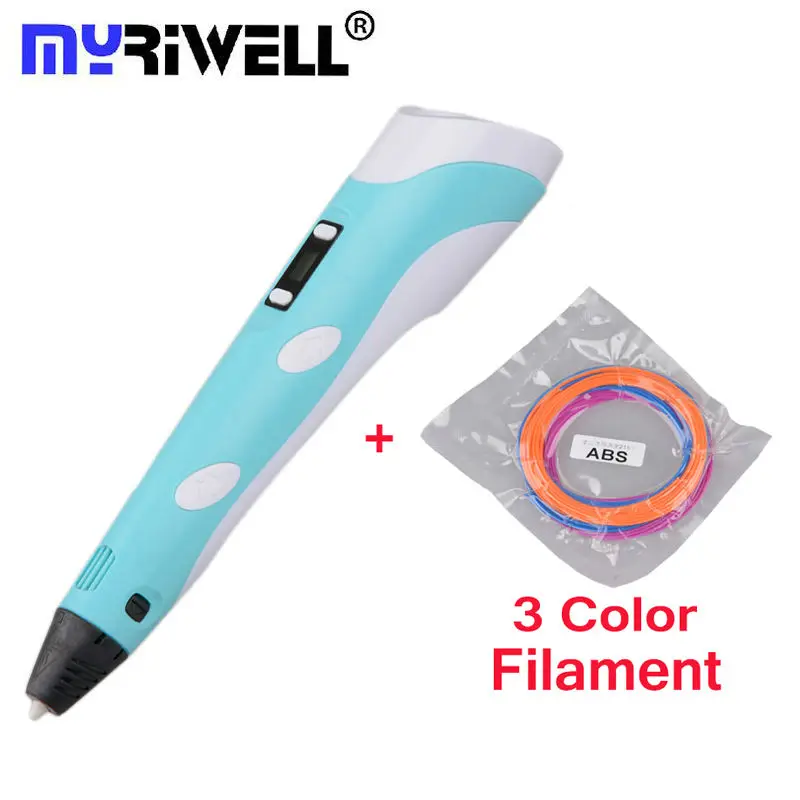 Myriwell 3D ручки 2 го поколения DIY 3d принтер ручка для рисования печать Ручка детей
