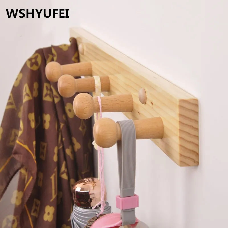 Современная Простая вешалка 2 цветов крючок для изготовления натуральной