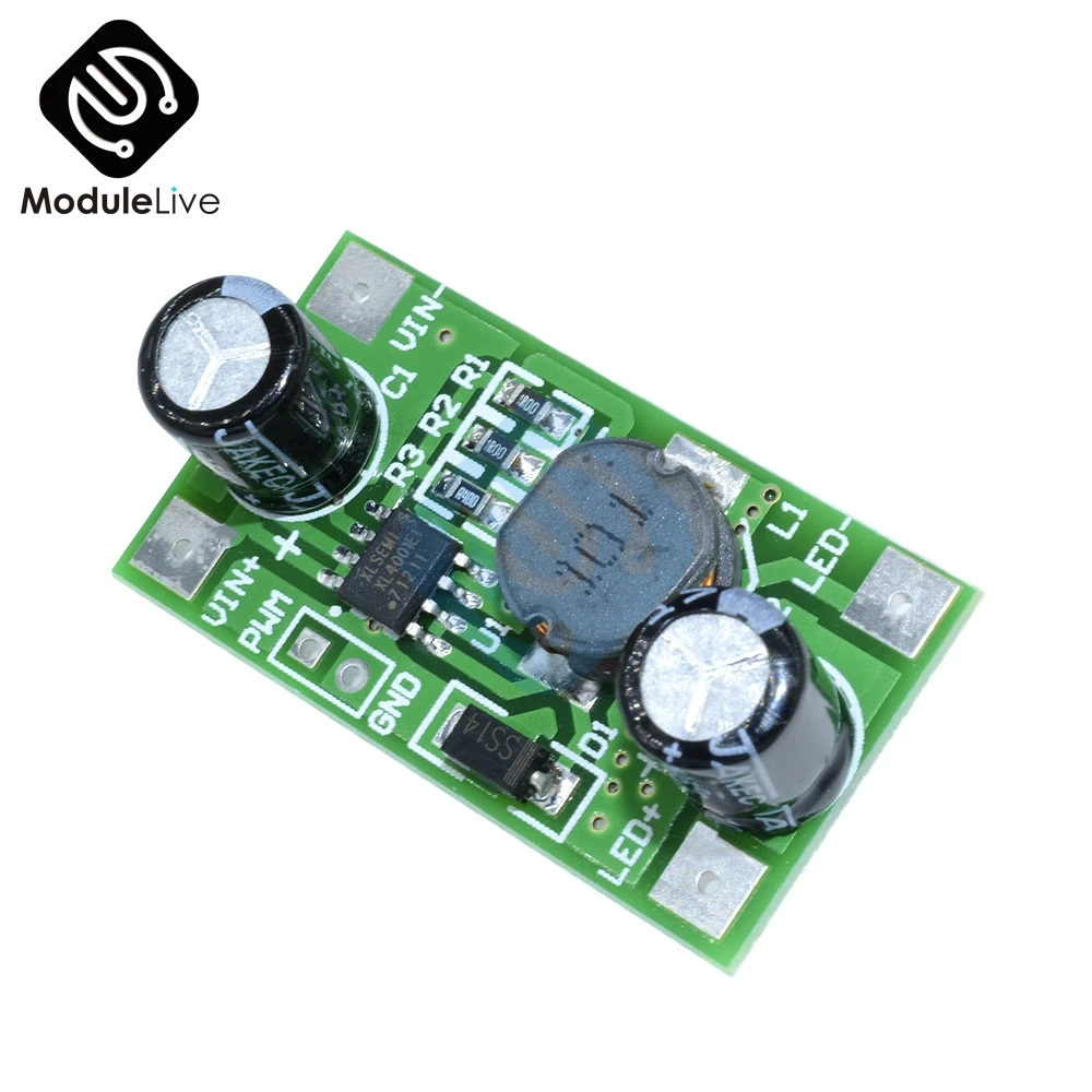 DC 5 35 В до 700 мА понижающий модуль источника питания для Arduino CC/CV PWM затемняющий
