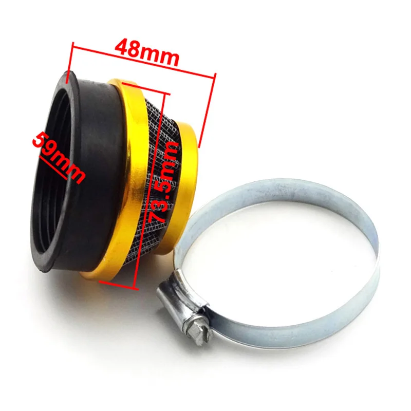 XLSION Carb Dellorto Style SHA 14 мм карбюратор воздушный фильтр для Tomos A36 Golden Bullet Targa LX TT Sprint Colibri