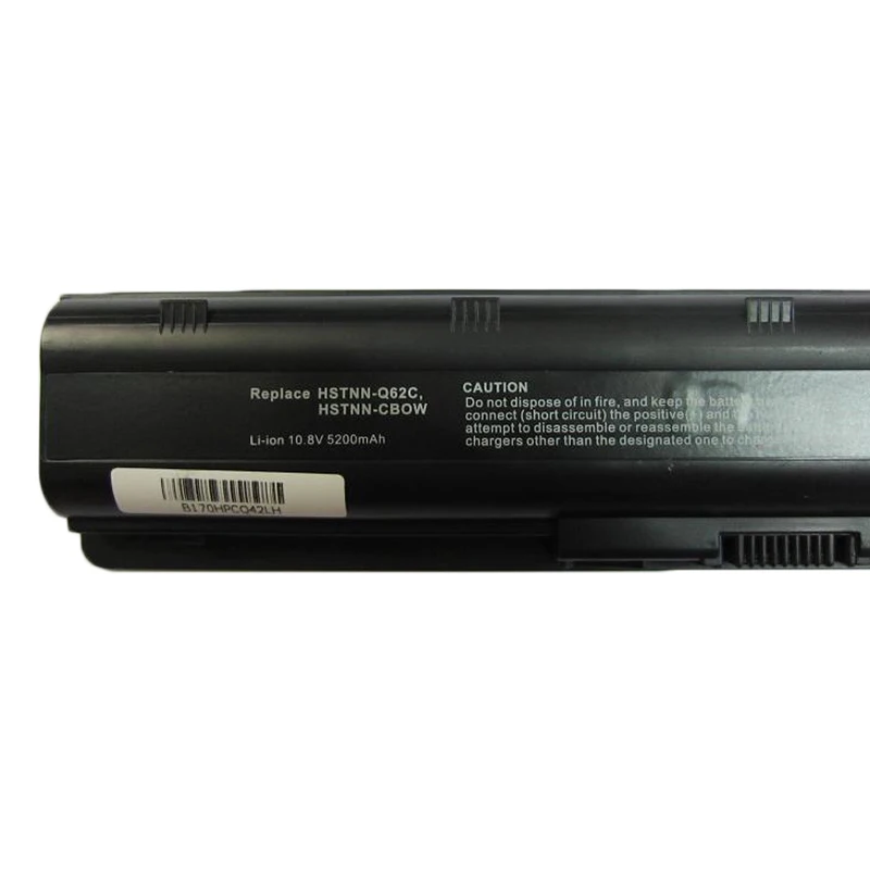 Аккумулятор HSW 5200 мАч 6 ячеек для ноутбука HP Compaq MU06 MU09 CQ42 CQ32 G62 G72 G42 593553-001 DM4 |