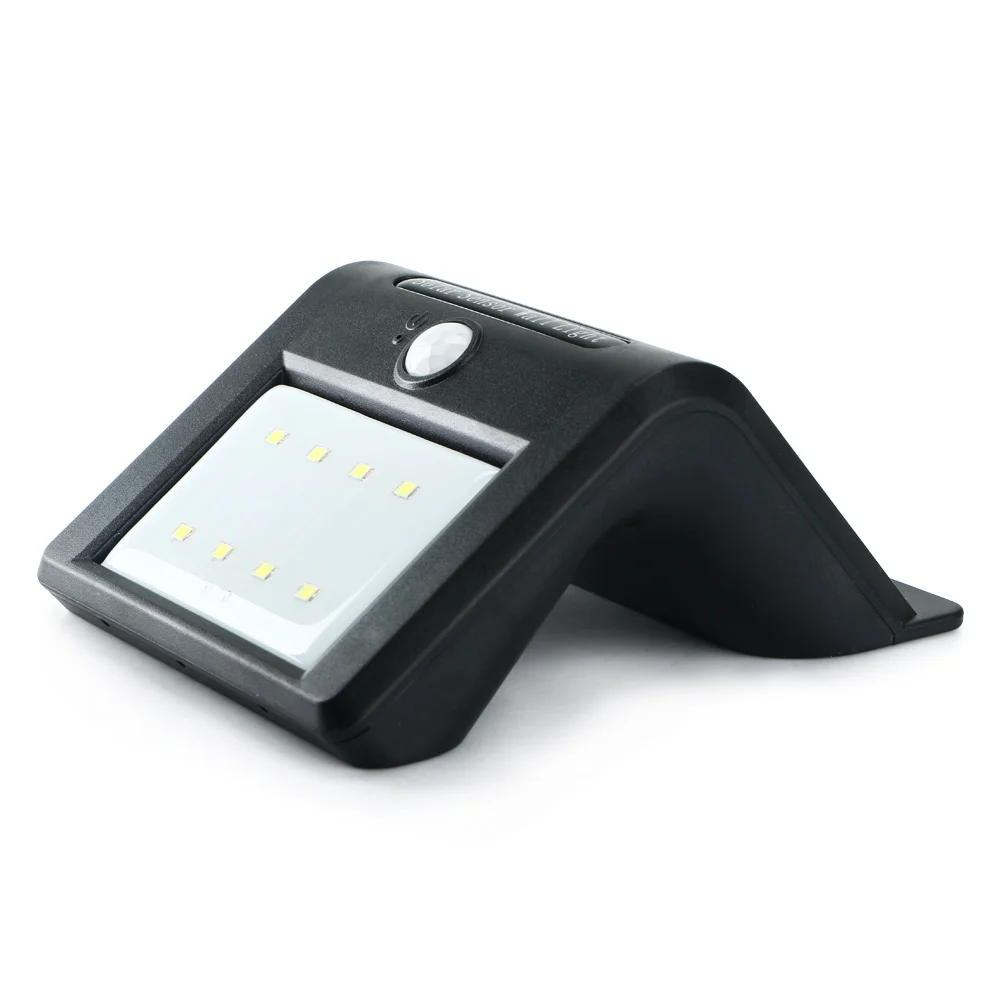 Уличный водонепроницаемый датчик движения PIR на солнечной батарее светодиодный