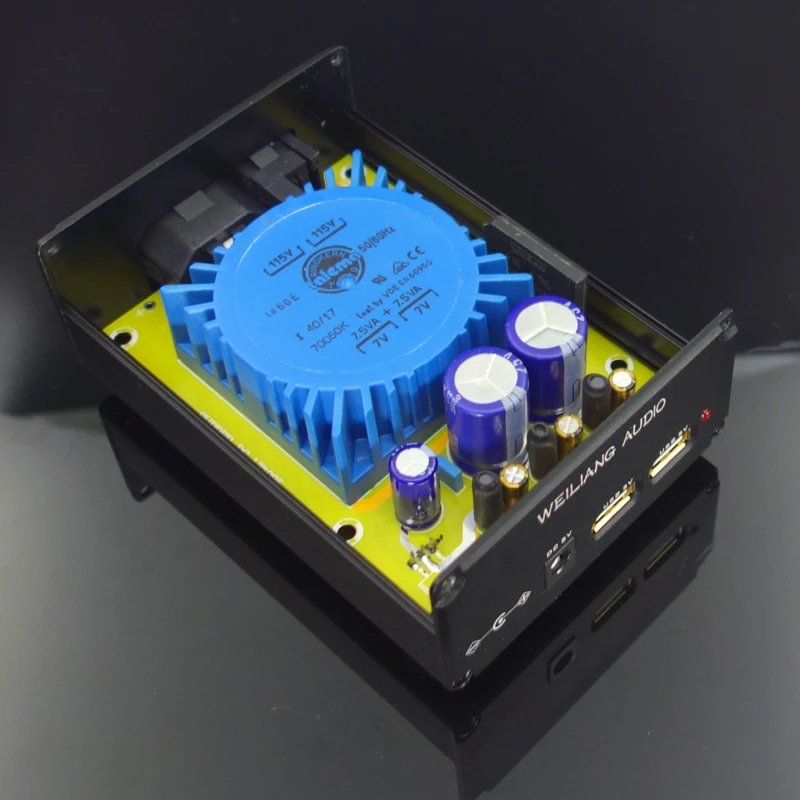 TALEMA/BingZi трансформатор 5 в USB 15 Вт DC порт двойной выход Линейный источник питания