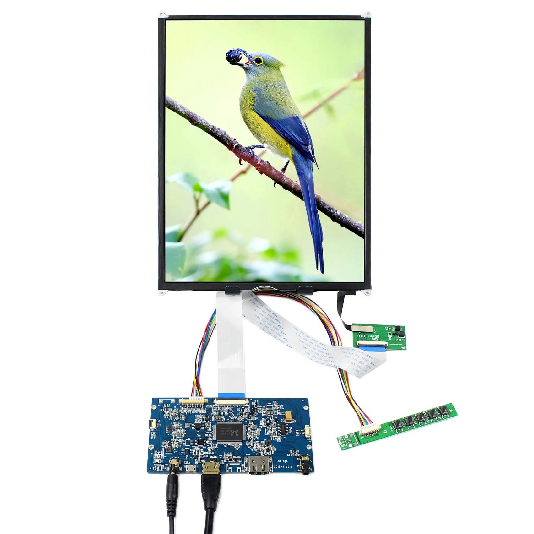 ЖК экран 9 7 дюйма 1536X2048 LP097QX2 LTL097QL02 IPS с платой контроллера HD MI LCD|Запасные части| |
