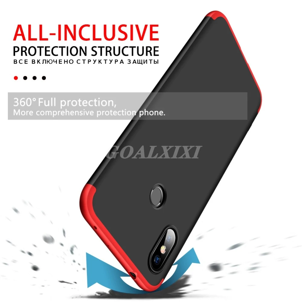 For Xiaomi Redmi 7 Case 360 Full Protection Phone Note 6 5 Pro 6A Go Mi A2 Lite 9 SE Cases |