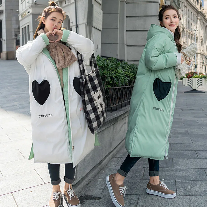 Женская куртка с хлопковой подкладкой для зимы 2018 Mujer Invierno утепленная