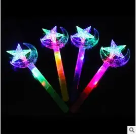 6 Стиль светодиодный волшебные игрушки светящаяся палочка со звездой звездами