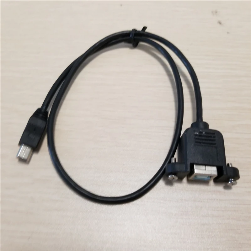 Кабель для передачи данных с панельным креплением Mini USB Type B 5Pin на порт принтера 2 0