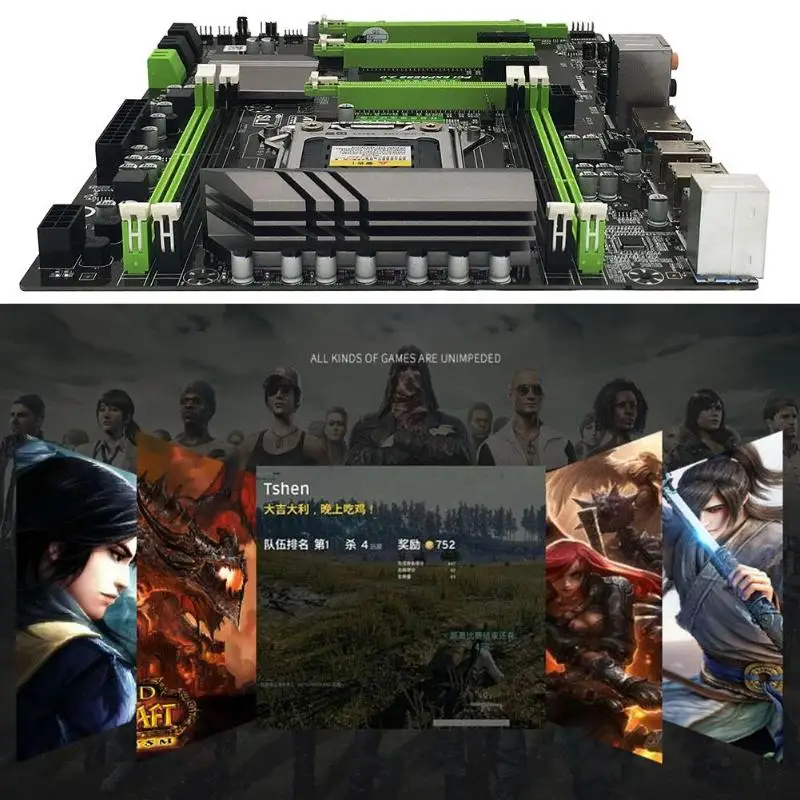 X79 LGA 2011 материнская плата V4 версия Intel B75 чипсет настольная материнская плата поддержка M.2 USB 3,0 разъем 4 канала игровая материнская плата