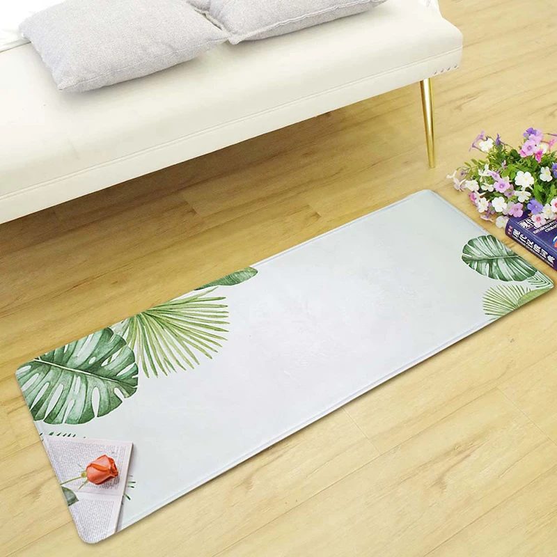 

Zeegle коврики из микрофибры для прихожей, Противоскользящий коврик для спальни, прикроватный коврик для дивана, стола, для пола, коридора, кухонные коврики, Придверные коврики