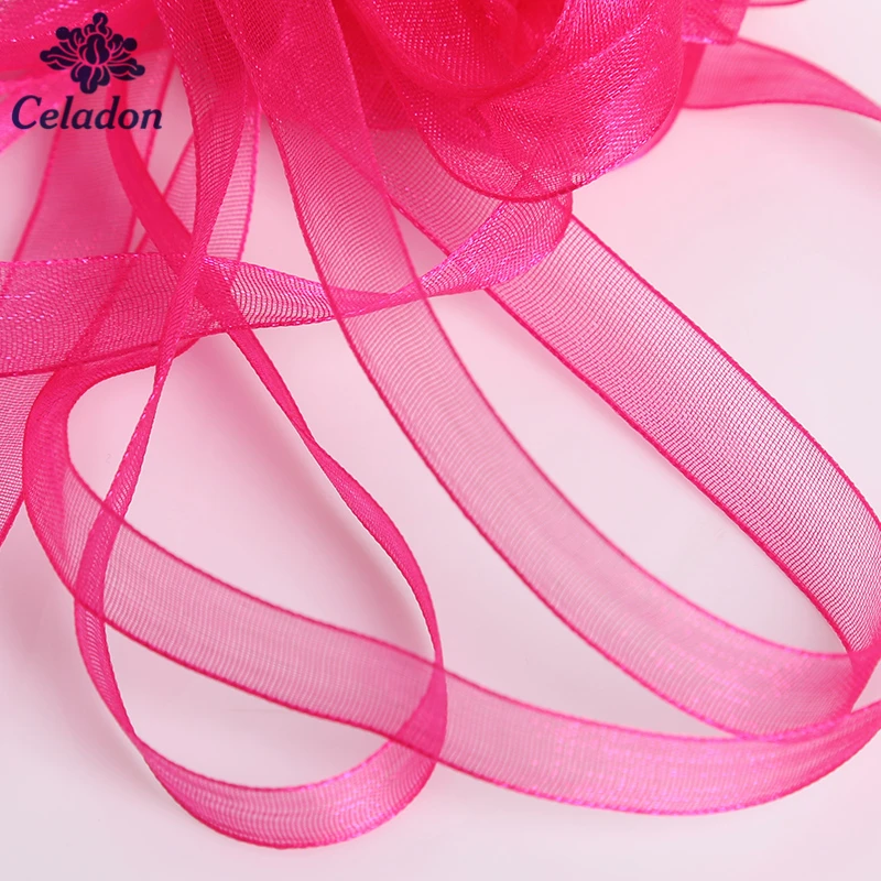 Лента из органзы 10 мм 20 ярдов/партия|organza ribbon|ribbon for weddingribbon ribbon |