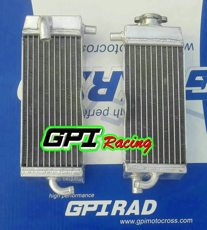 Алюминиевый радиатор для Yamaha YZ125 YZ 125 1996-2001 97 98 99 00 2001 1996 1997 1998 1999 2000 относительной влажности и LH GPI Racing