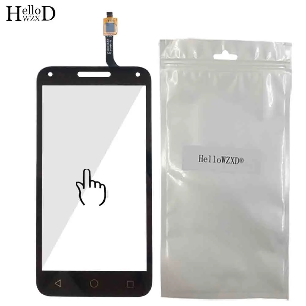 Touch Screen For Alcatel One U5 3G 4047D 4047G 4047 OT4047 OT4047D Digitizer Panel Sensor Front Glass Tools | Мобильные телефоны и