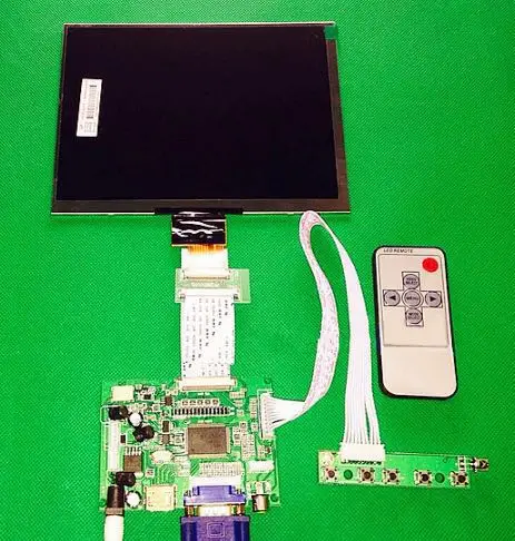 Плата драйвера управления HDMI/VGA/AV + 8 &quotHE080IA-01D 1024*768 IPS ЖК-дисплей высокой четкости