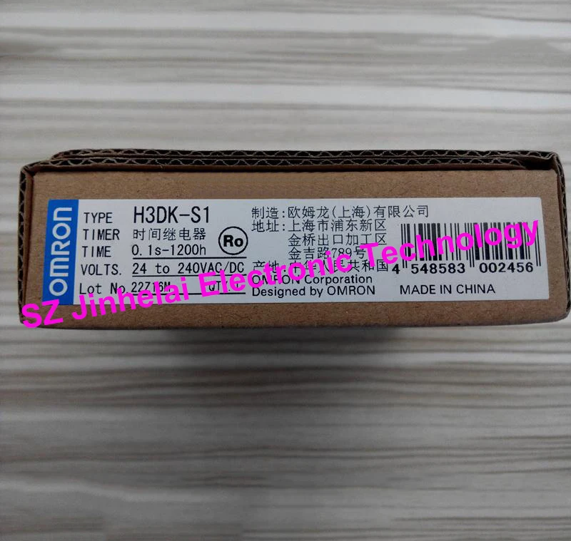 

Authentic original OMRON H3DK-S1 Solid state time relay 24-240VAC/DC 0.1s-1200h