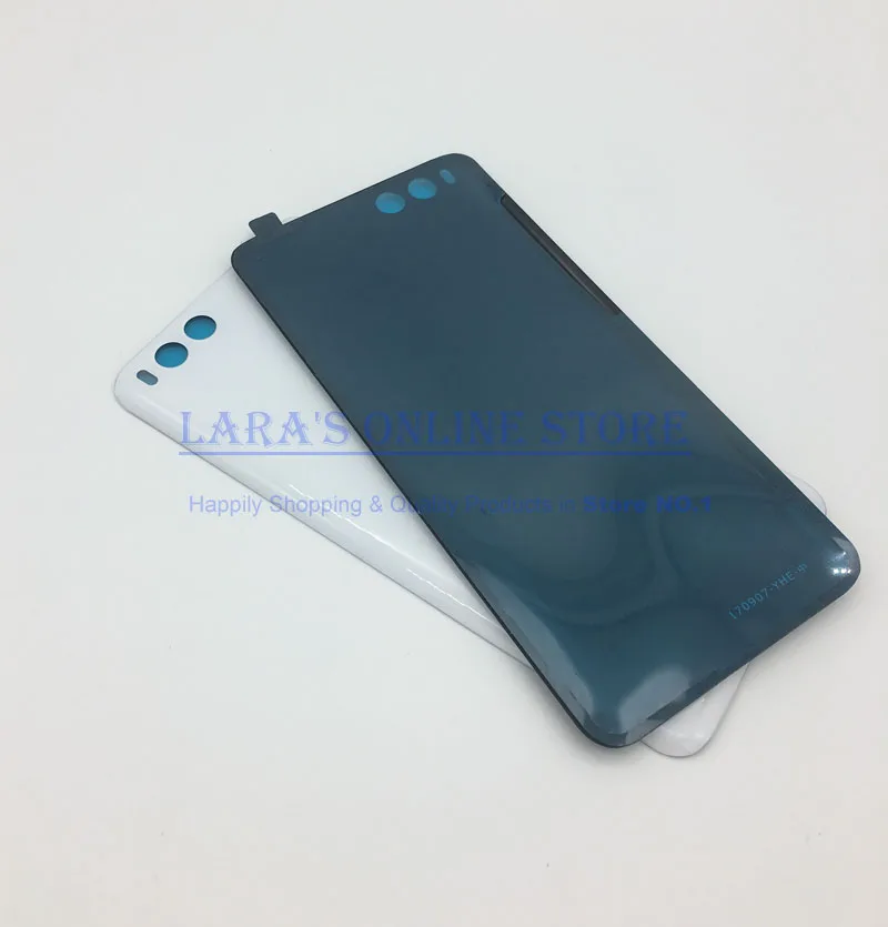 Крышка батарейного отсека для Xiaomi Mi Note 3 стеклянная панель задняя крышка корпуса