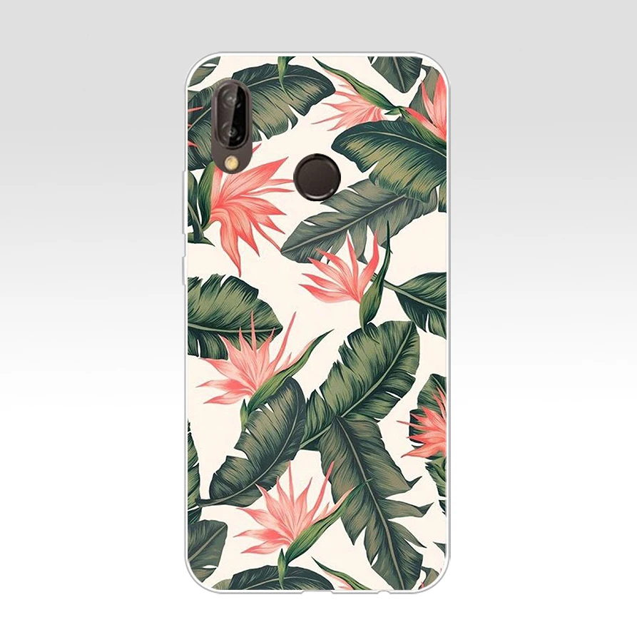 17 A huawei P20 Lite чехол 5,84 дюймов huawei P20 Lite Мягкий Резиновый ТПУ силиконовый чехол для телефона для huawei P20 Lite чехол сумка чехол s - Цвет: 17