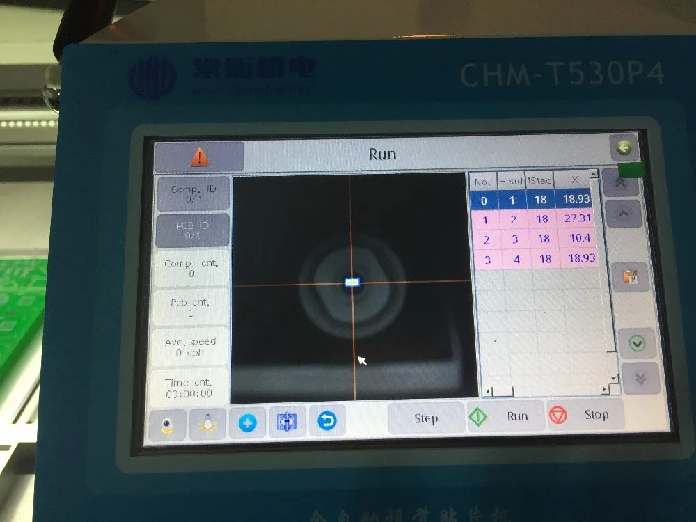 CHM-T530P4 (4 головки 30 кормушек) CHMT530P4 настольная SMD SMT машина для отбора и установки CL