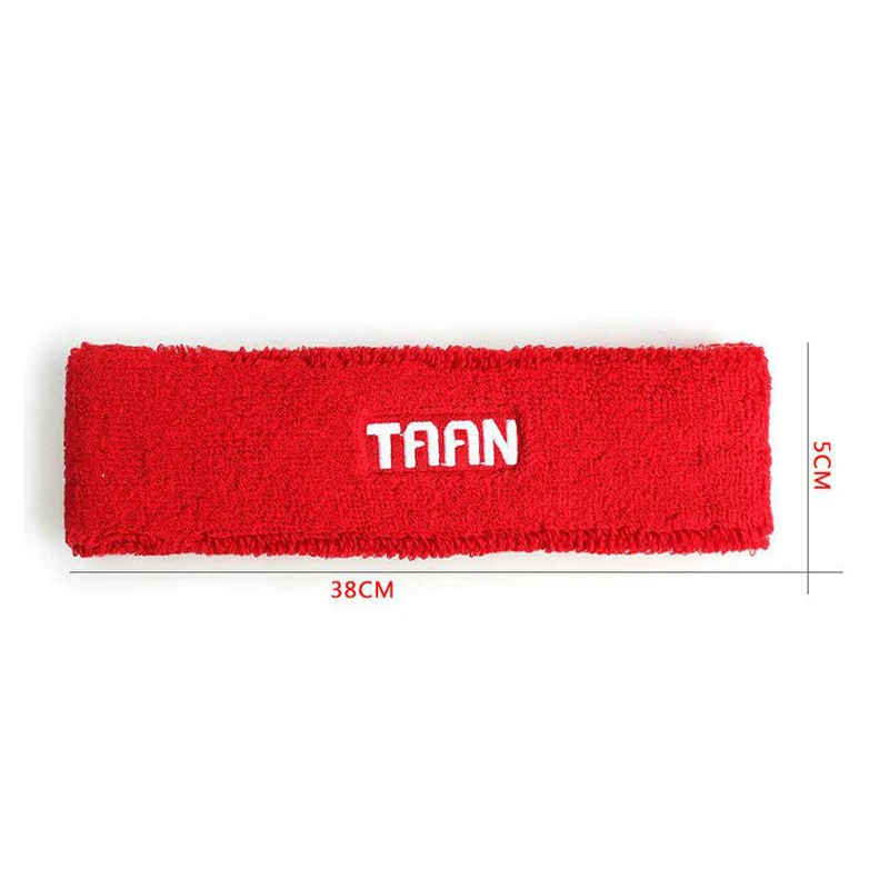 TAAN бренд Напульсники хлопок оголовье дышащий Бег Йога Hairband ленты для волос td 1308