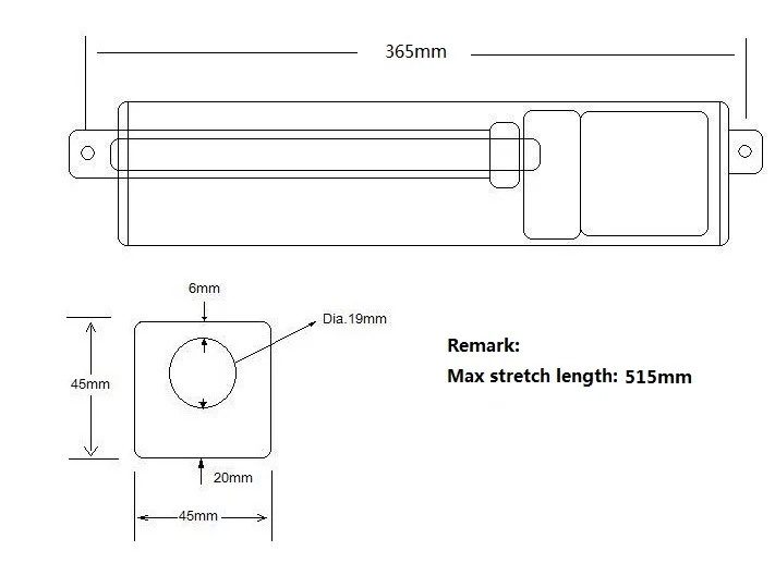Линейный актуатор 12 В 24 DC 200N 6 дюймов 150 мм|linear actuator 12v dc|linear actuatorlinear |
