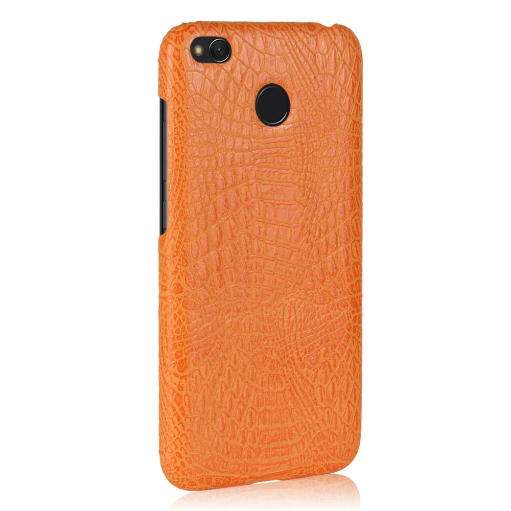 Case For Xiaomi Redmi 4X 4 X Dual MAT136 MAG138 Land Fitted Leather Mobile Phone Cover X4 MAE136 Alligator Coque |