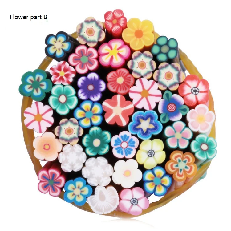 50 шт. наклейки для дизайна ногтей Fimo рождественские фрукты 3D украшения