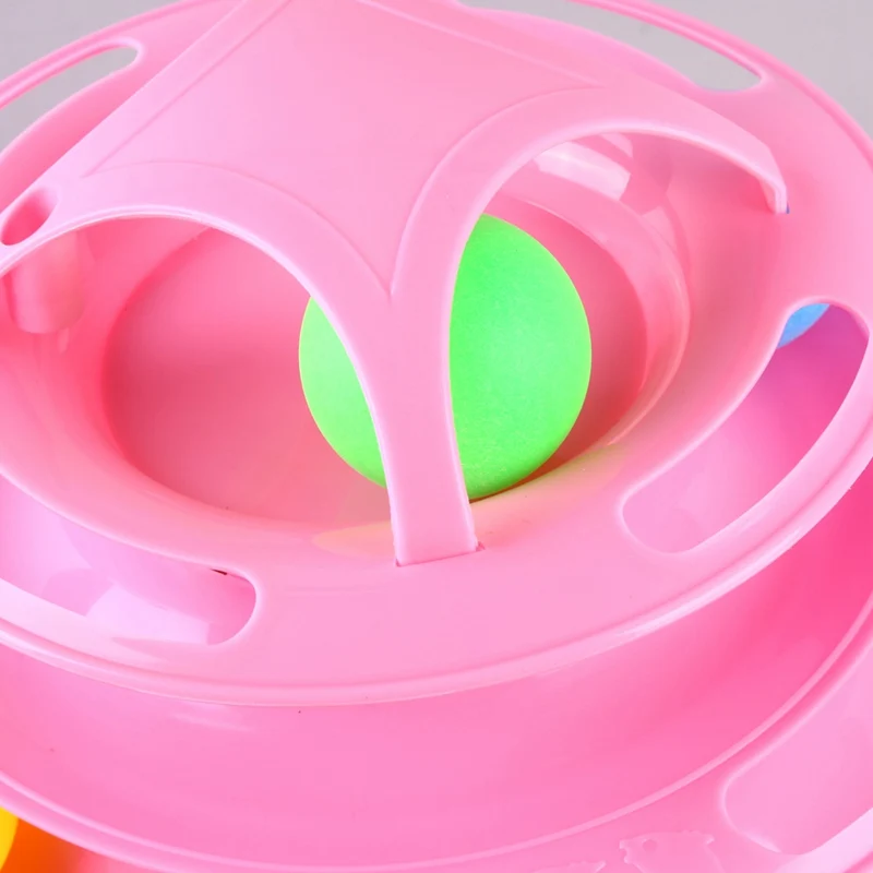 4 слойная интерактивная игрушка для домашнего сада с котятами|Игрушки кошек| |