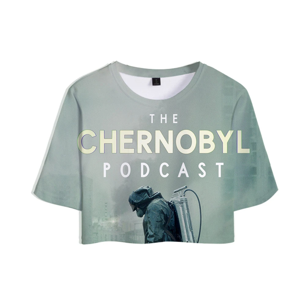 Kpop 3D Чернобыльская женская пижама футболка шорты Комплект из двух предметов