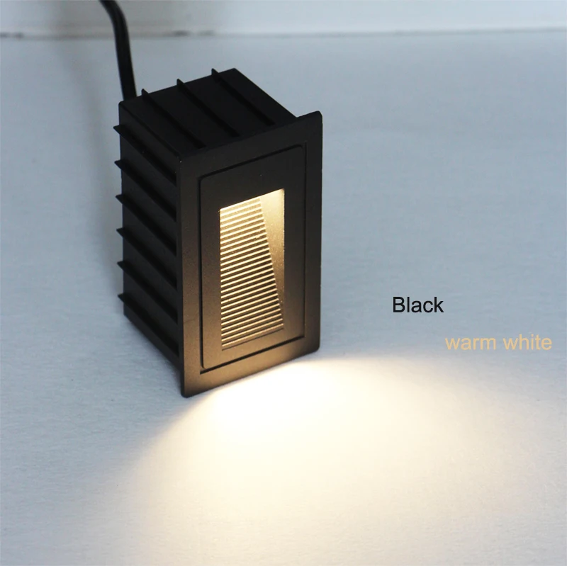 Уличный светильник для лестницы водонепроницаемый Встроенный светодиодный