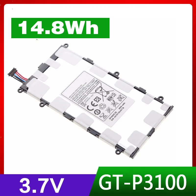 Батарея для ноутбука Samsung SP4960C3B 14 8 Вт/ч 4000 мА · ч 3 7 В Galaxy Tab 2 0 GT P3110 P3113 P6200|laptop battery for