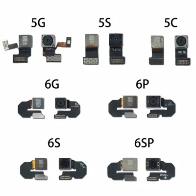 Оригинальная новая задняя камера, задний основной объектив для iphone 5s 5c 5g 6 6 Plus 6S 6S Plus 7 7 Plus 8 8 Plus X xs xr, гибкий кабель, лента