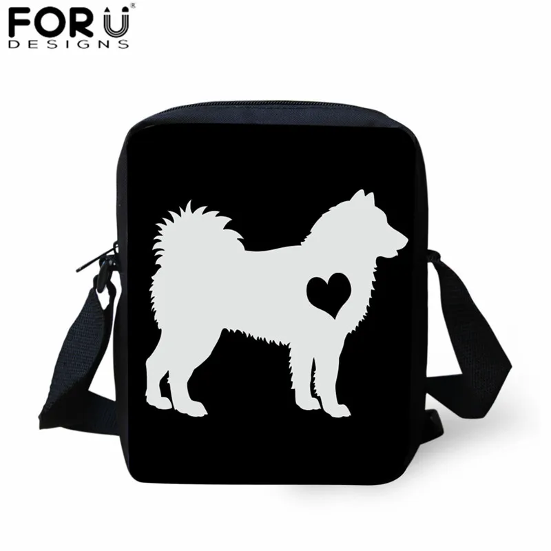 L5224E FORUDESIGNS/школьные сумки для мальчиков-подростков; рюкзак с принтом Alaskan Malamute; Детский Школьный набор; детские сумки для книг; сумка на плечо - Цвет: L5224E