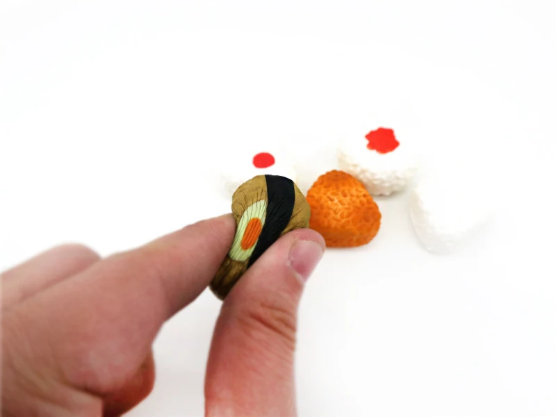 Kuutti Squishy новый японский Мини Размер 3 см суши рисовый шар мягкий Сжимаемый с