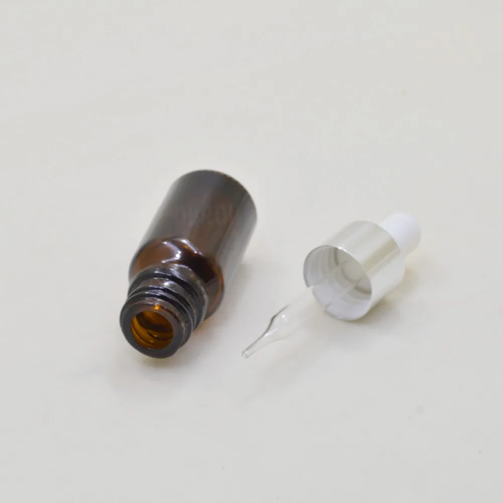 10ml Amber Glass Dropper Bottle Refillable Tea Tree Oil Essential Aromatherapy | Красота и здоровье