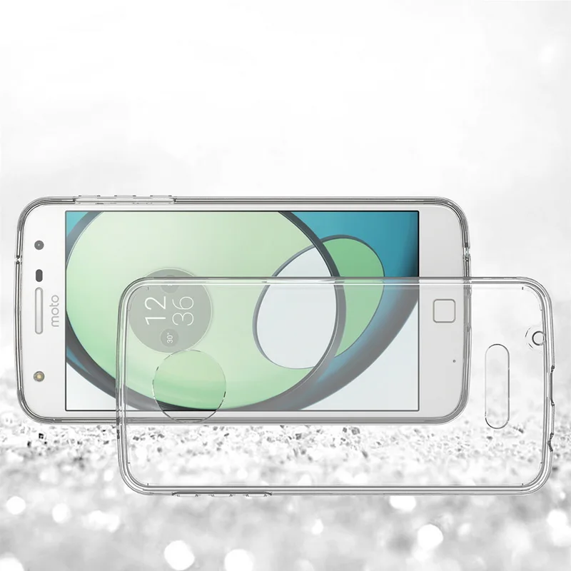 Для Motorola MOTO Z Play чехол Кристальный Гибридный Бампер прозрачная твердая акриловая задняя крышка для MOTO Z Play Защитные чехлы для телефонов Z Play
