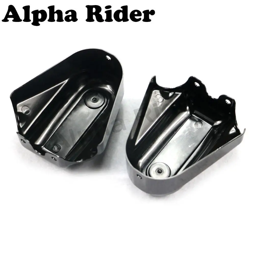 Защитные накладки на задние крышки осей из АБС пластика для harly Softail Cross Bones FLSTSB