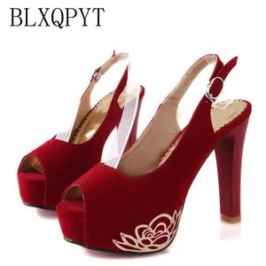 2017 г. Распродажа женской обуви модная обувь больших размеров 28-50 женские босоножки летняя стильная женская обувь на платформе B-2