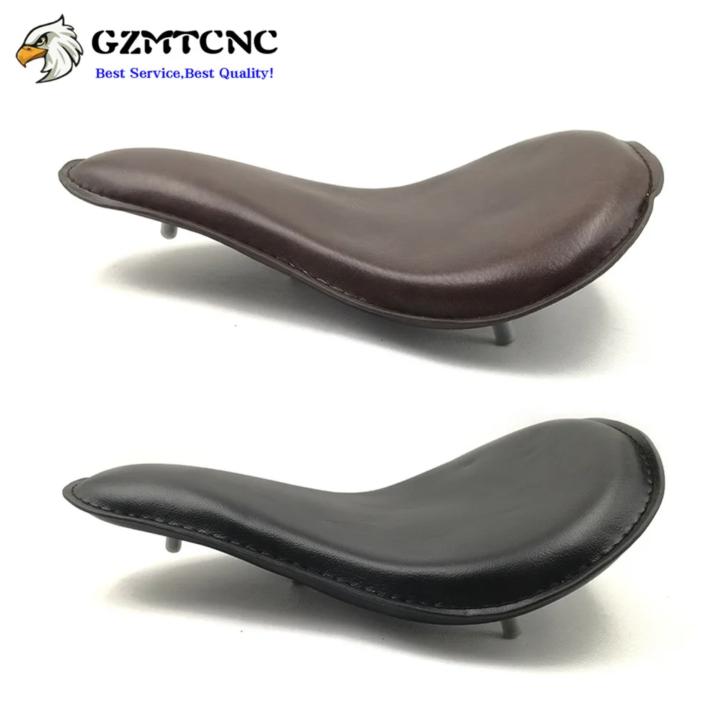 Передняя подушка для сиденья водителя Bobber Custom Chopper Cafe Racer Harley Sportster 883 1200 XL Yamaha Dragstar