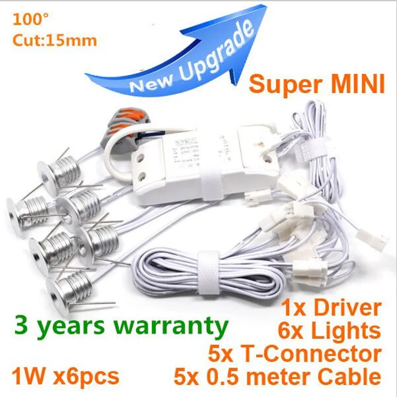 Светодиодный точечный светильник миниатюрный комнатный с регулируемой яркостью