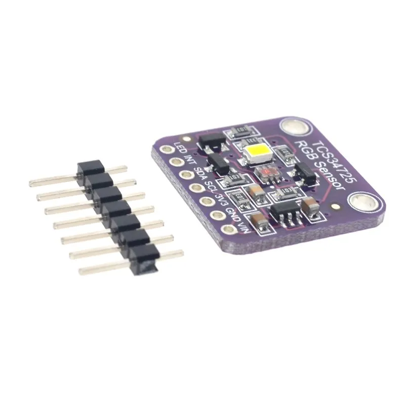 TCS34725 RGB Color Sensor with IR Filter and White LED for Arduino UNO R3 | Электронные компоненты и