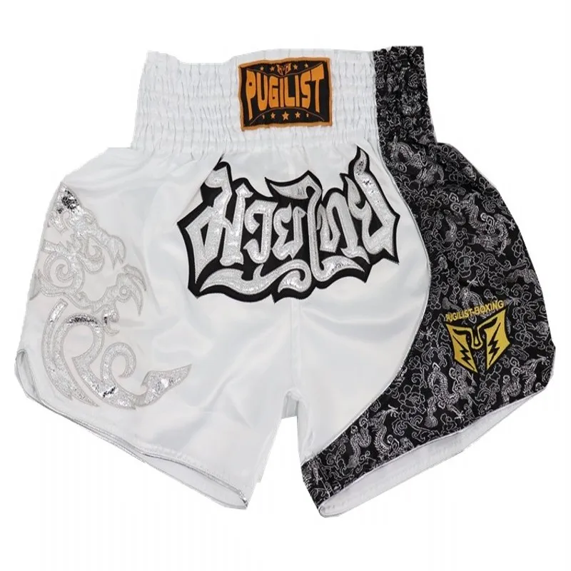 Шорты Freestyle MMa Muay Thai для детей и мальчиков тренировочные трусы кикбоксинга борьбы