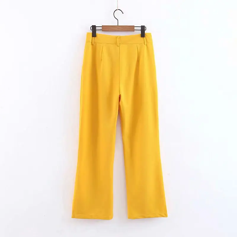 pant XL65-1834 модный двубортный женский пиджак в европейском и американском стиле - Цвет: pant