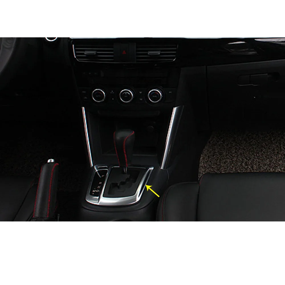 Для Mazda CX-5 CX5 2013 2014 2015 2016 чехол для автомобиля палка ABS хром внутренняя средняя