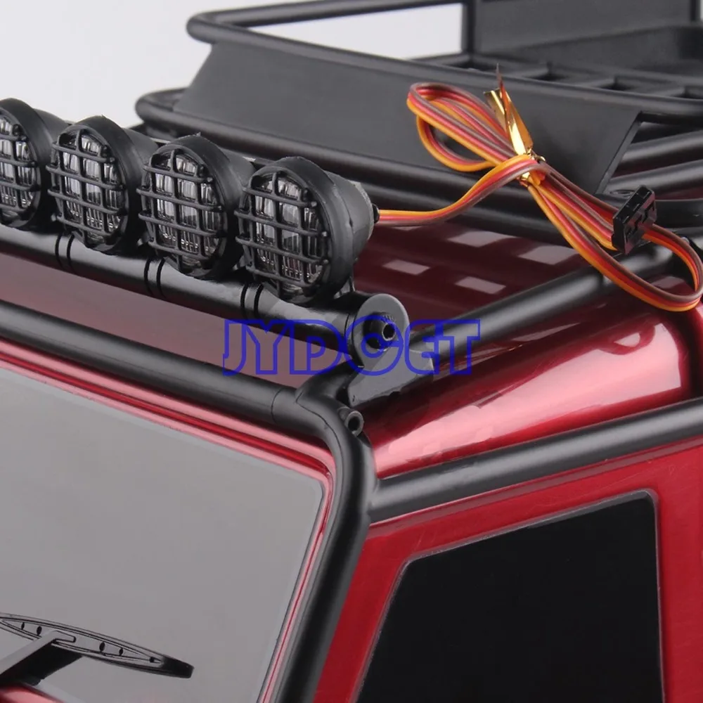 152 мм Многофункциональный светодиодный светильник бар JEEP для RC Crawler Traxxas 90046 TRX4 D90