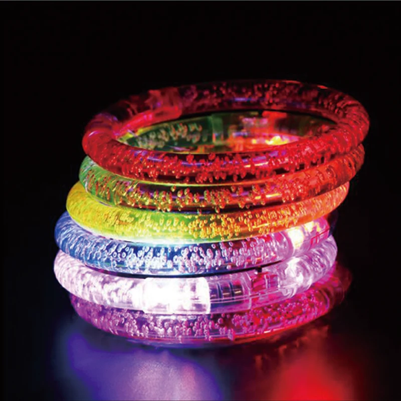 20 шт. Rave неоновый/светодиодный браслет для вечеринки/светящийся