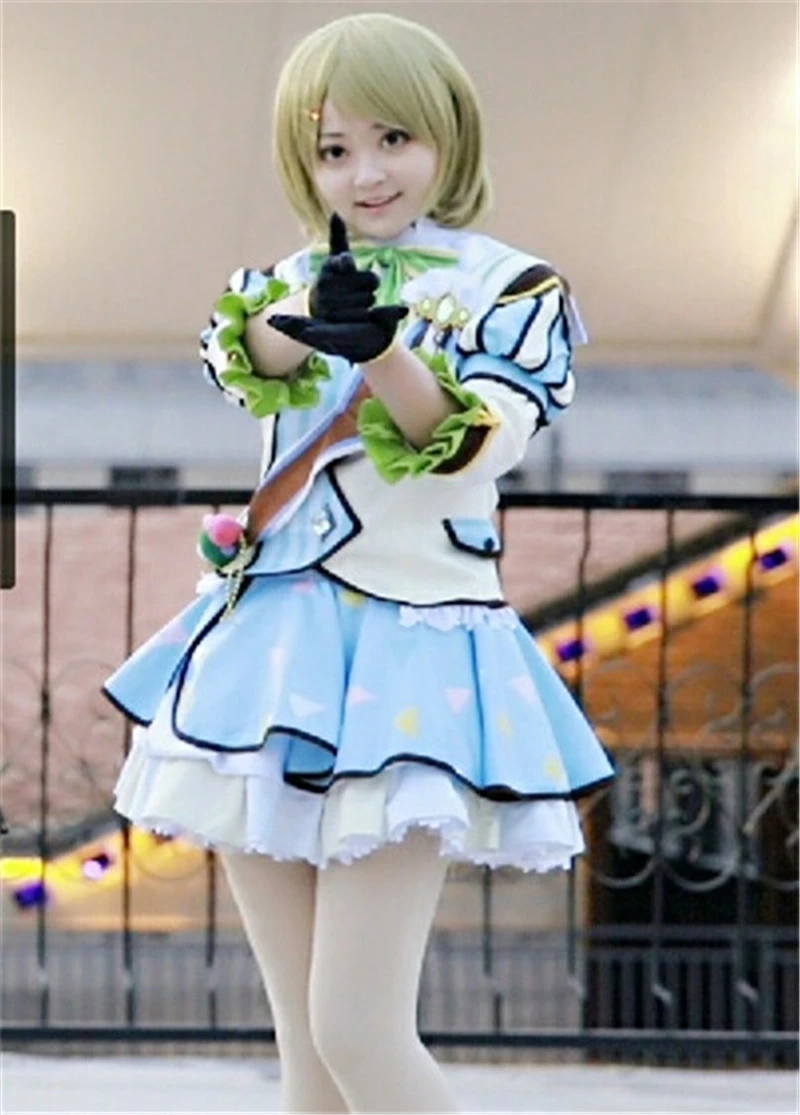 Женский карнавальный костюм Nozomi Eli Umi Nico Kotori для вечеринки с изображением живого