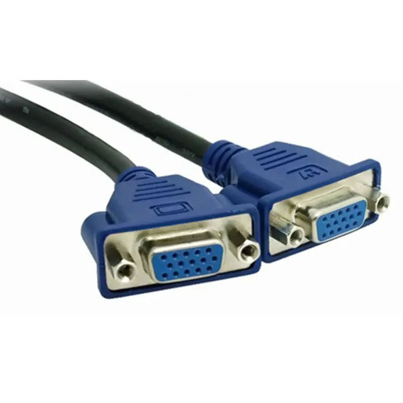 59 контактов DVI двойной разъем VGA кабель 0 25 м|Компьютерные кабели и разъемы| |