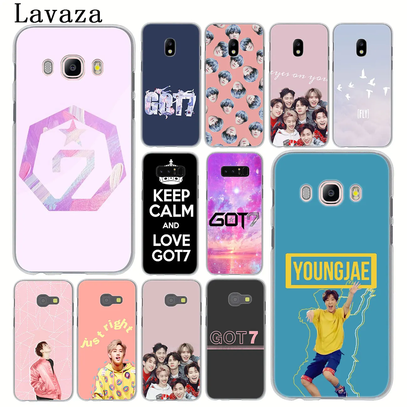 Чехол для телефона Lavaza kpop got7 JinYoung Jackson Mark Samsung Galaxy J8 J7 Duo J6 J5 J4 Plus 2018 2017 2016 J2 J3 Prime