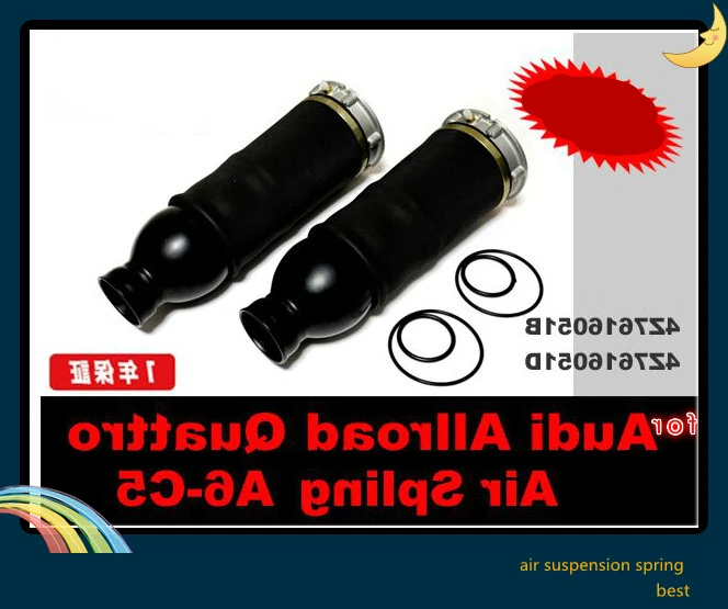 

PAIR OF FRONT AIR RIDE SUSPENSION SPRINGS FOR AUDI a6 c5 ALLROAD QUATTRO