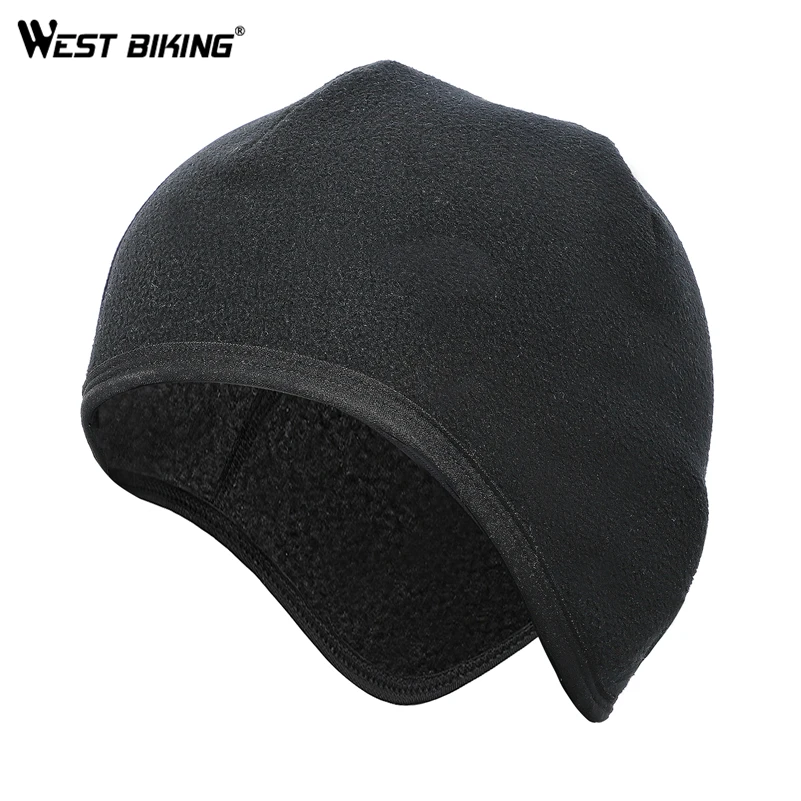 Мужские и женские зимние теплые флисовые велосипедные шапки ветрозащитная шапка